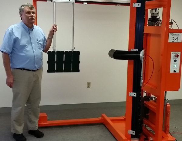 New Test Panel Spray Machine for Electrostatic Bells