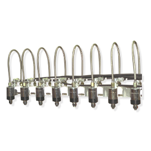 Multi-line air operated applicator heads